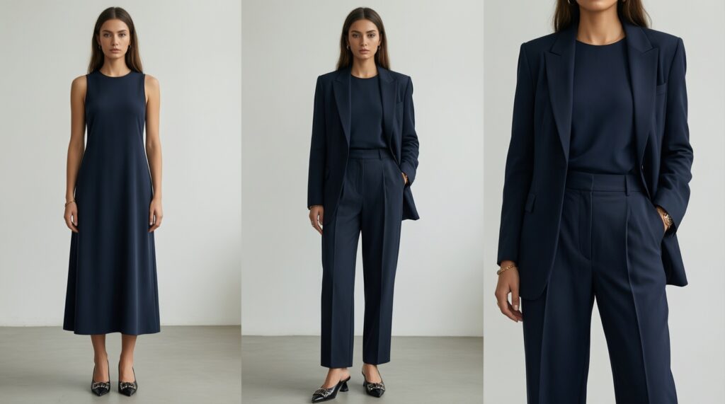 Одна вещь - три настроения: как менять характер образа аксессуарами и обувью - иллюстрация