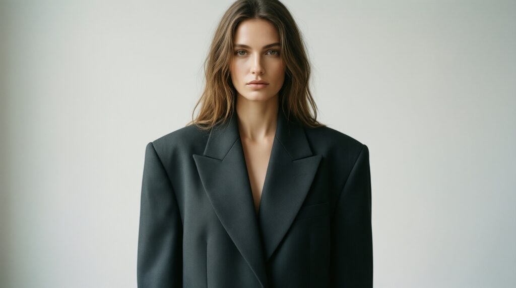 Пиджак как оружие стиля: как выбрать идеальную посадку и носить с платьем, джинсами и шортами - иллюстрация