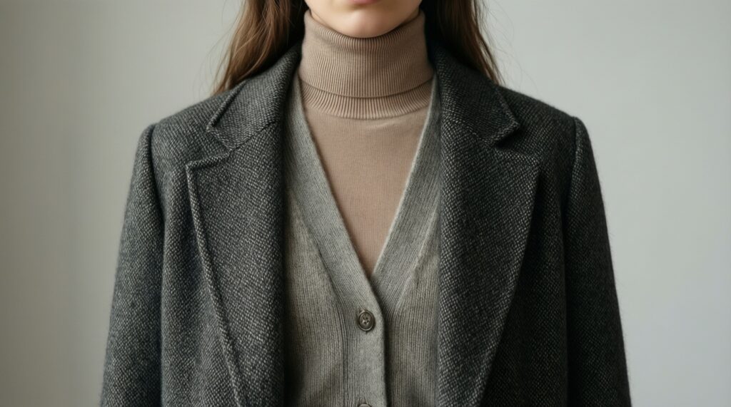 Тренды осень-зима: слои, фактуры и верхняя одежда, которая работает на стиль - иллюстрация