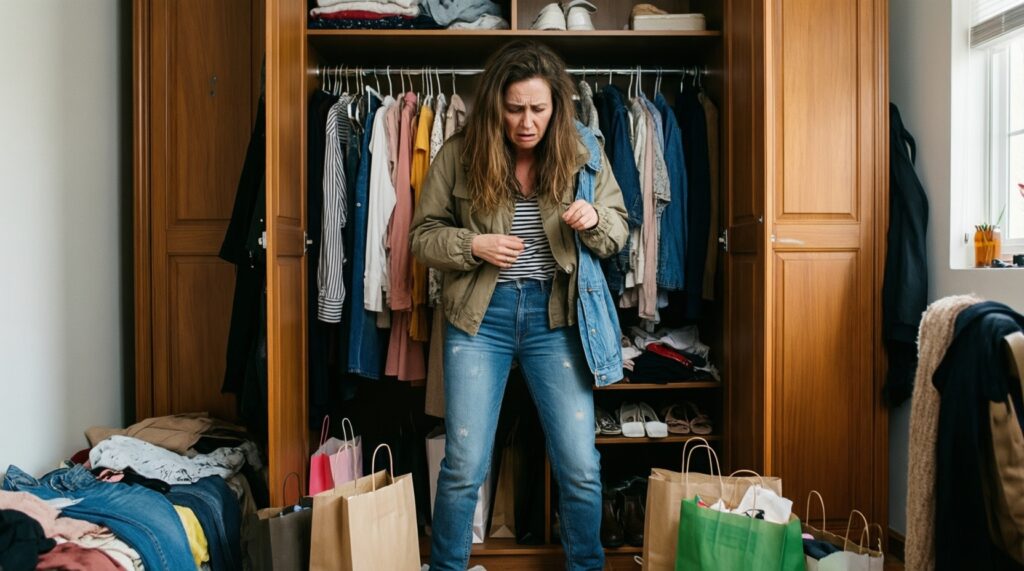 Как собрать гардероб без хаоса: правила покупок, чтобы вещи сочетались между собой - иллюстрация