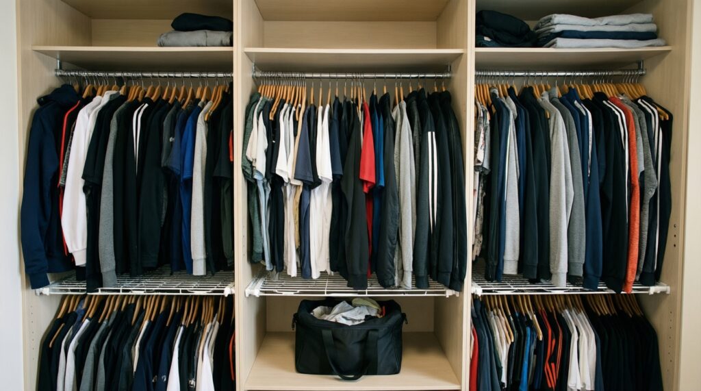 Мини-ревизия за 30 минут: быстрый способ навести порядок в шкафу - иллюстрация
