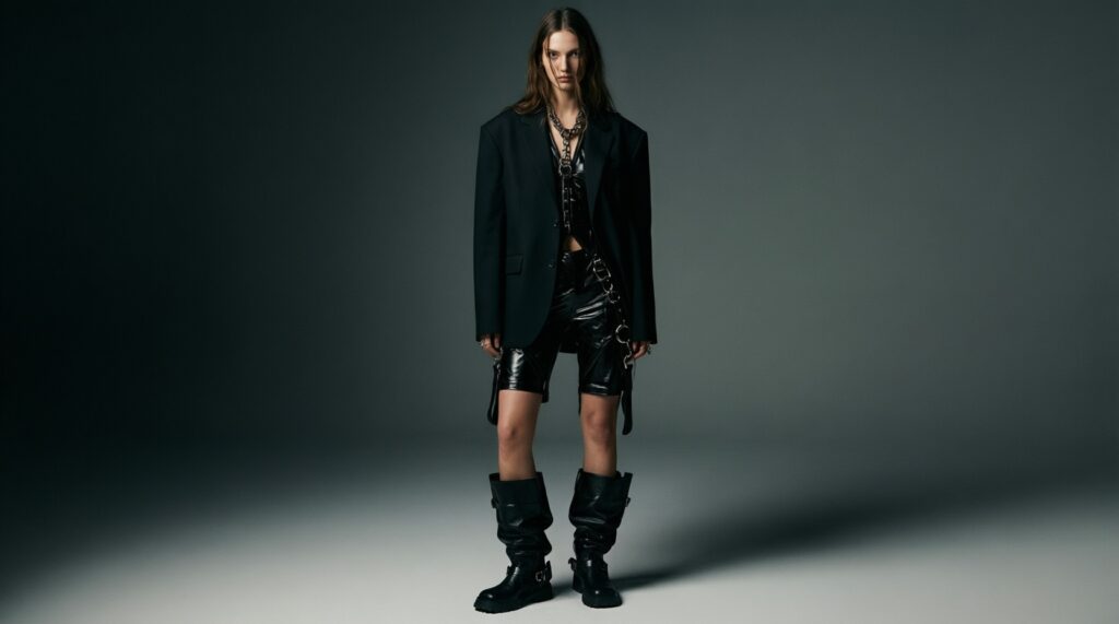 Капсула в стиле Saint Laurent из 3 вещей: что выбрать и как сочетать - иллюстрация