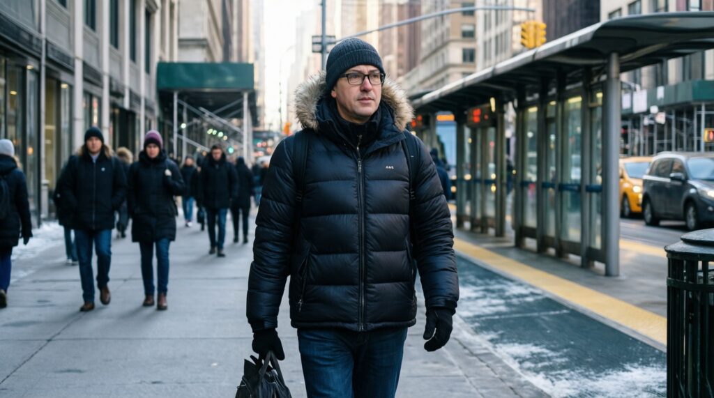 Тренды зимы: как выглядеть актуально и не замёрзнуть - ткань, слойность, обувь - иллюстрация