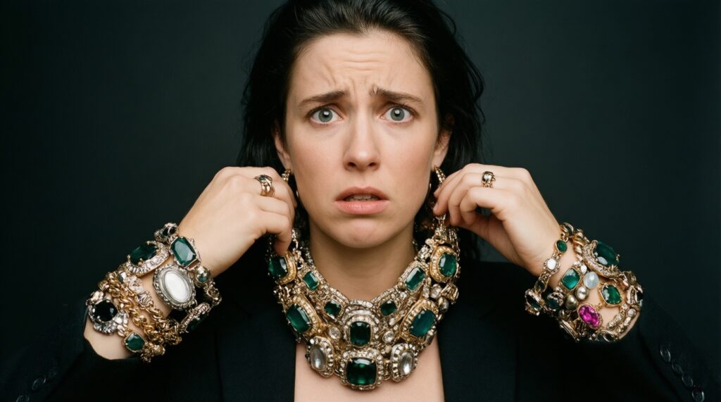 Украшения с характером: минимализм vs заявление - как не переборщить и не потеряться - иллюстрация