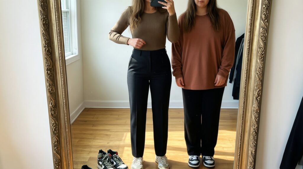 Джинсы с характером: 6 посадок и с чем они выглядят максимально стильно - иллюстрация