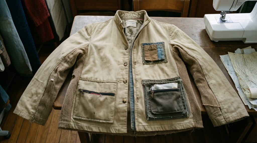 Что делать с вещами, которые жалко выбросить: апсайклинг и новые сочетания - иллюстрация