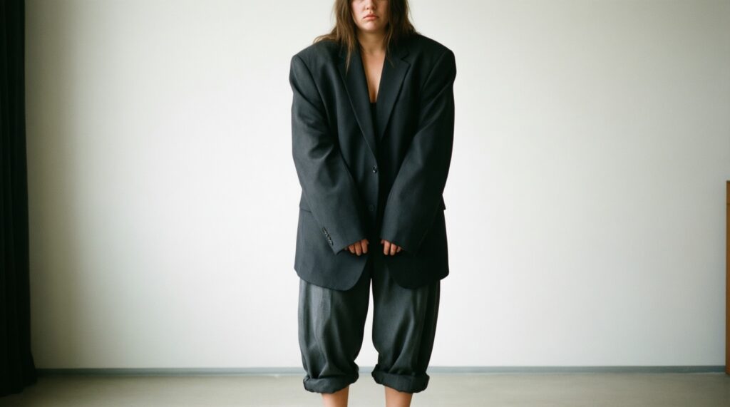 Стиль Saint Laurent из 3 вещей: базовый комплект и 5 вариантов стилизации - иллюстрация