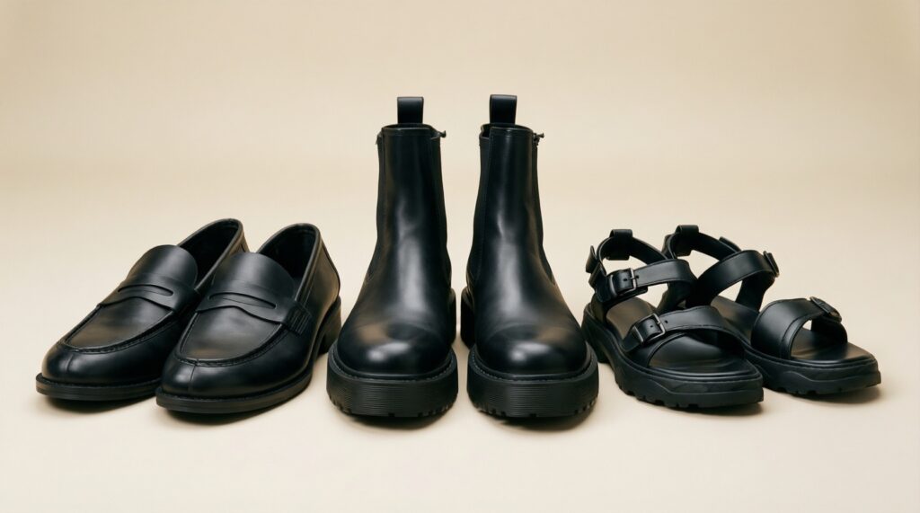 Обувь как опора стиля: 5 пар, которые закрывают 80% ситуаций без дубликатов - иллюстрация