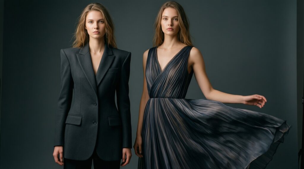 Как повторить звёздный образ бюджетно: аналогии по силуэту, ткани и посадке - иллюстрация