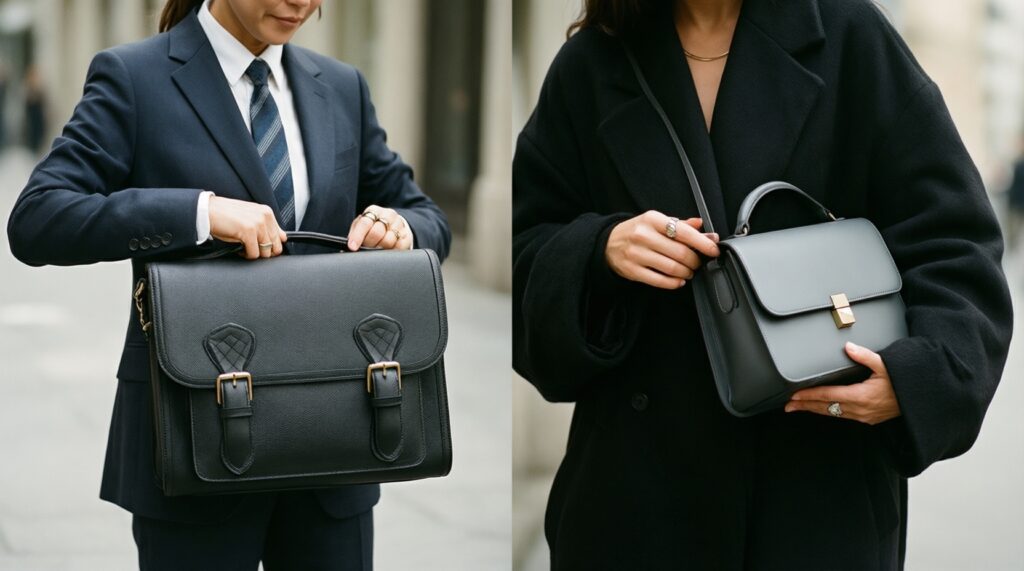 Сумка как характер: 7 форм, которые меняют настроение образа - иллюстрация