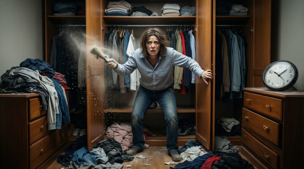 Ревизия шкафа за 30 минут: пошаговый чек-лист без стресса - иллюстрация