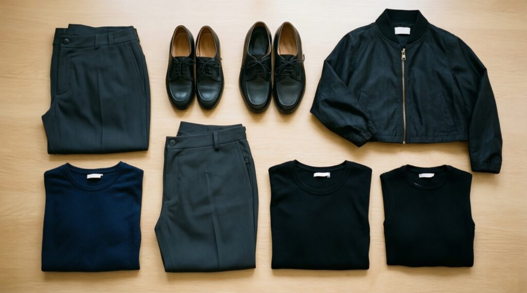 Капсула на весну: 12 вещей, из которых собираются 30 образов без повторов - иллюстрация