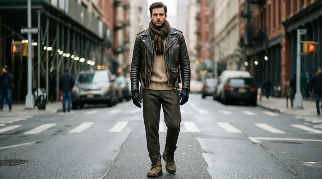 Зима: 7 трендов, которые реально греют - стильные слои, пуховики, шерсть и кожа - иллюстрация